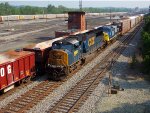 CSX 4554 and 85